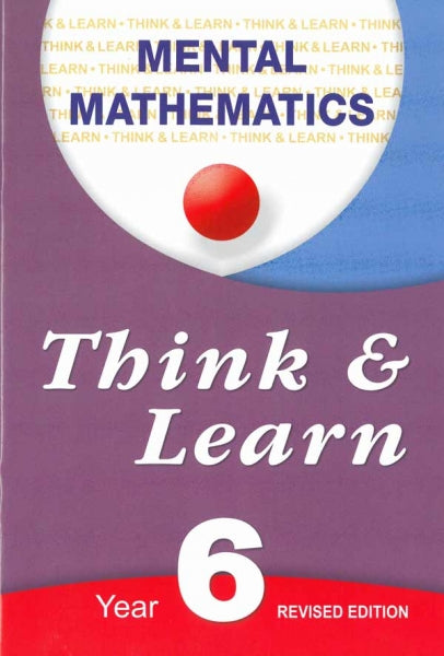 THINK AND LEARN YR6 MENTAL MATHS - Agenda Bookshop